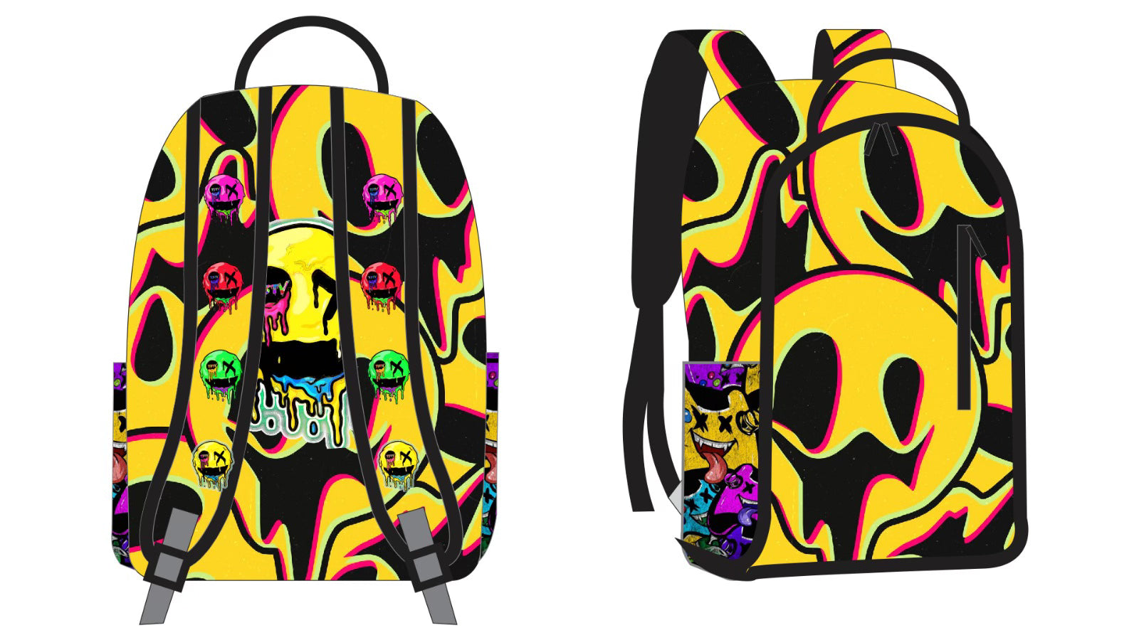 FUNKEL SMILEY PREMIUM BACKPACK – T3TV DRIP