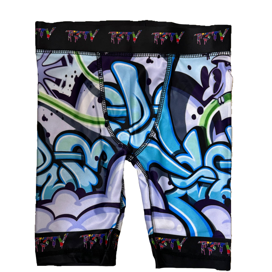 SKY'S THE LIMIT COMPRESSION SHORTS