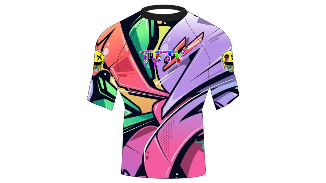 GRAFFITI COMPRESSION SHIRT